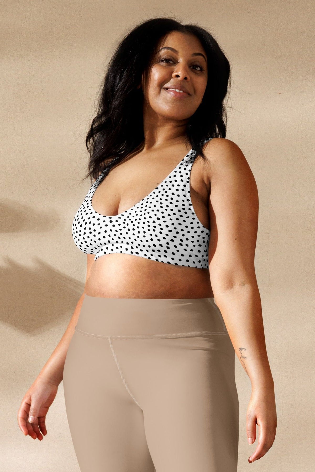 BELLA ECO PADDED BIKINI TOP - ECO BELO TOCHKI