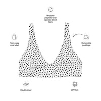 BELLA ECO PADDED BIKINI TOP - ECO BELO TOCHKI