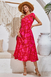 VIOLETTA SUMMER MIDI DRESS