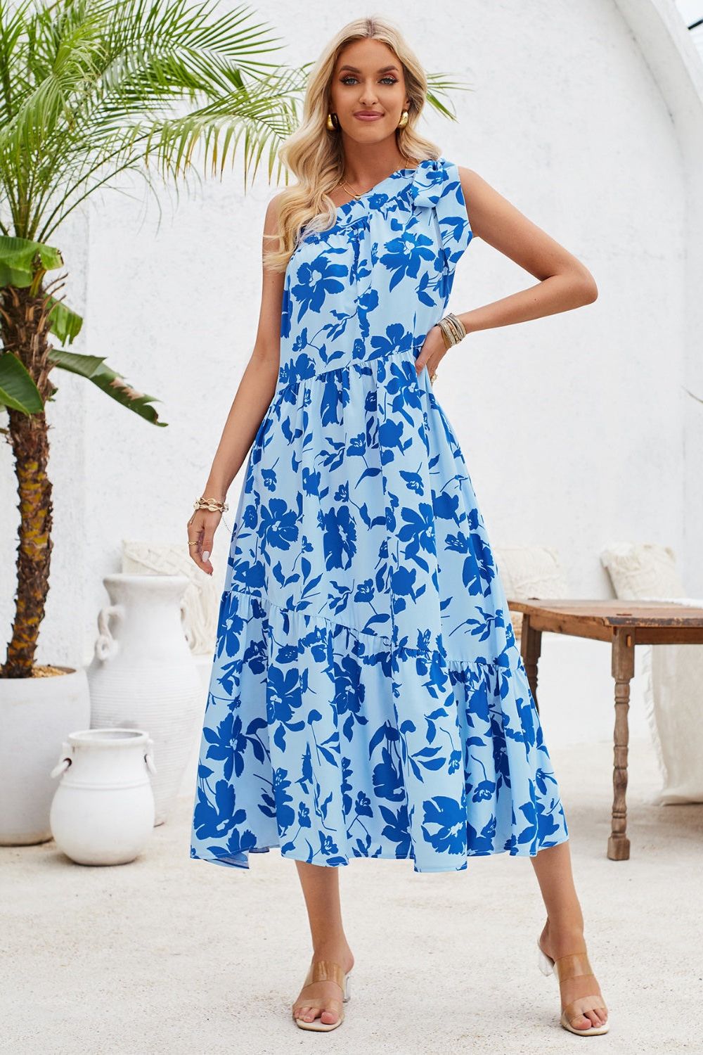 VIOLETTA SUMMER MIDI DRESS