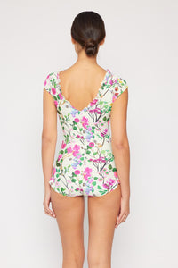 FLOWERS ONE PIECE SWIMSUIT
