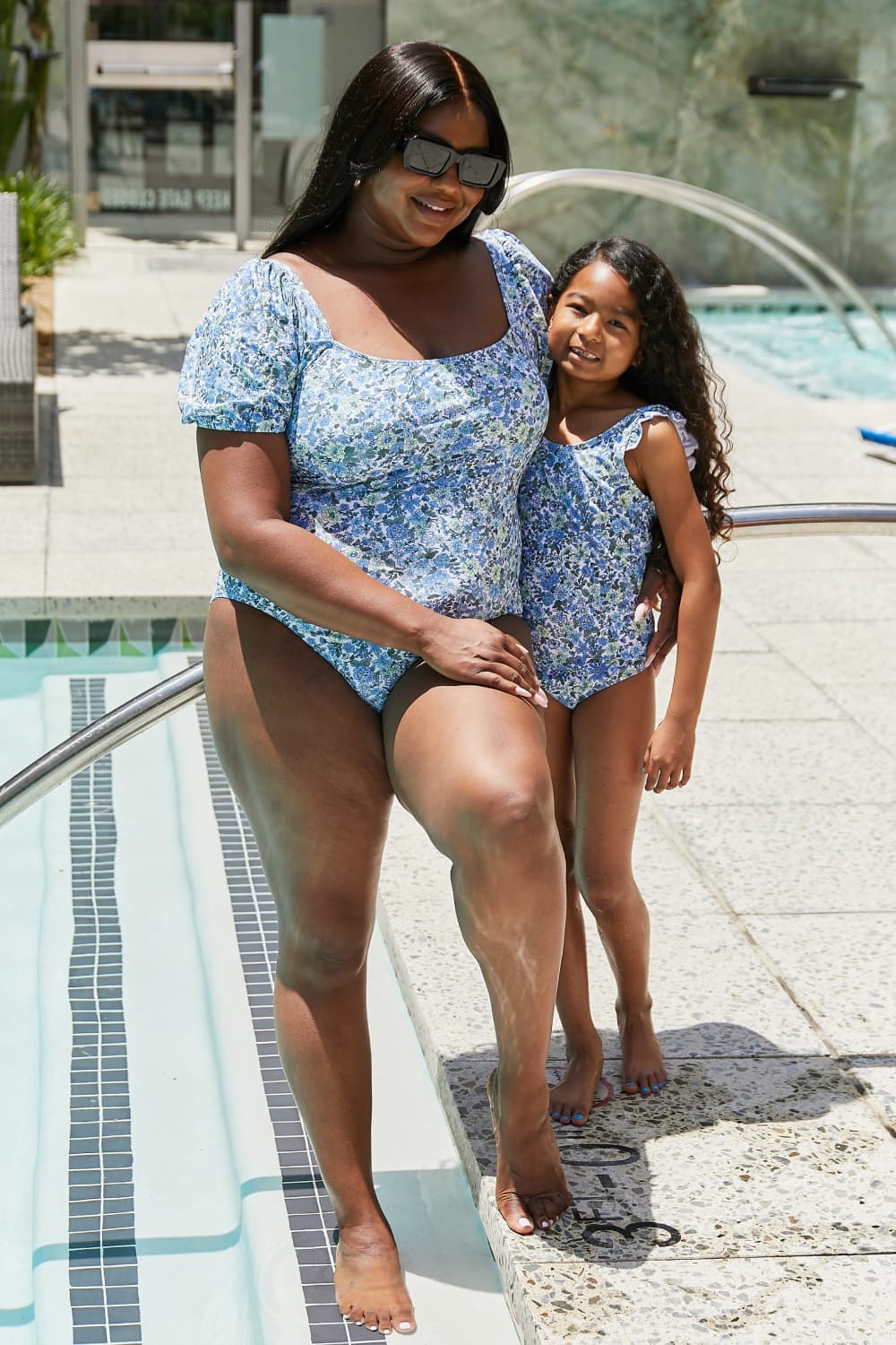 DITSY FLOWERS ONE PIECE SWIMSUIT – PINKCOLADA