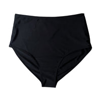 CANCUN FULL COVERAGE BIKINI BOTTOM - LIQUORICE BLACK