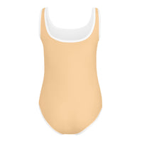 SOFIA KIDS SWIMSUIT - PASTEL MANDARIN