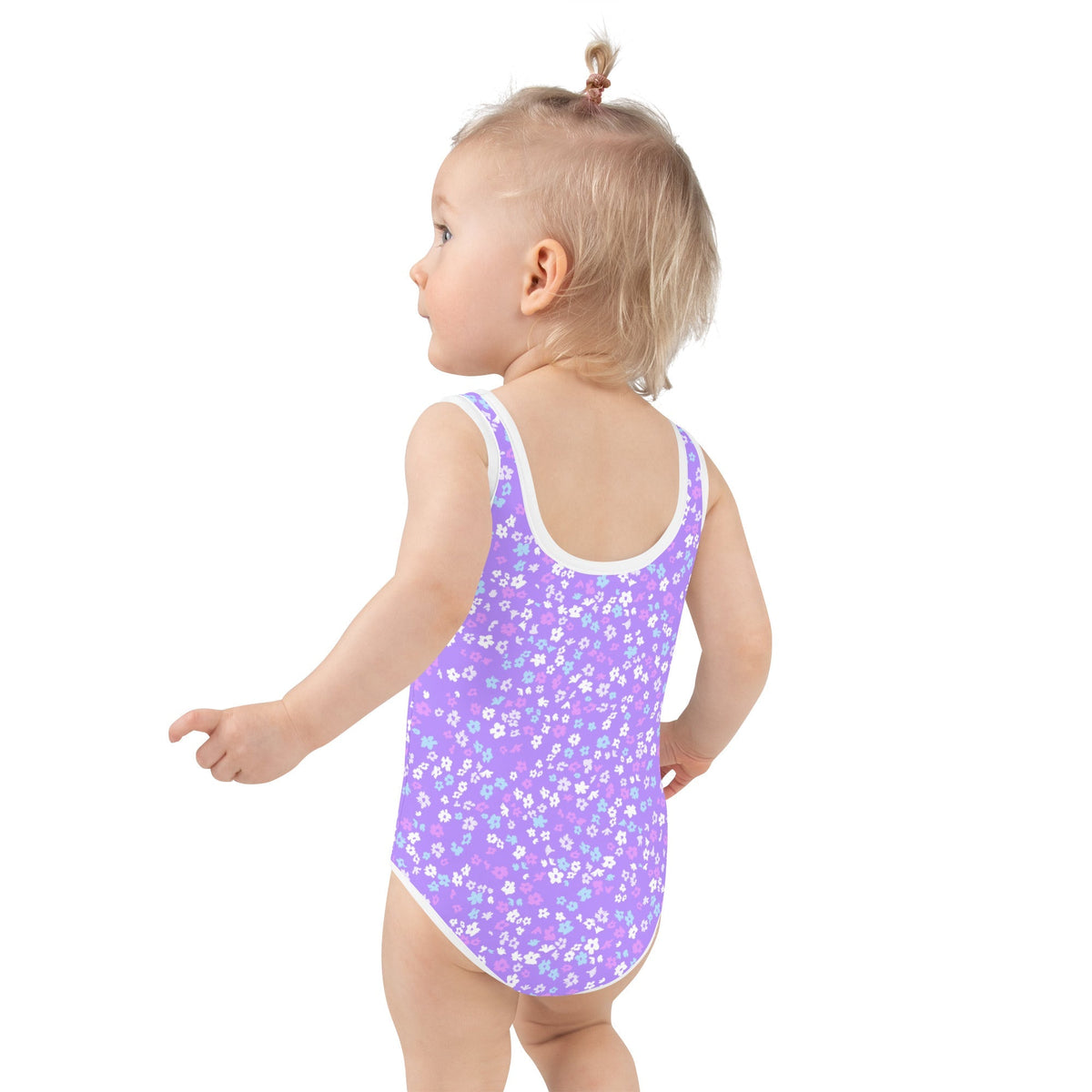 SOFIA KIDS SWIMSUIT - LILACERI BLOOMS ECO