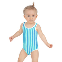 SOFIA KIDS SWIMSUIT - BLUE STRIPES