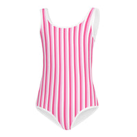 SOFIA KIDS SWIMSUIT - PINK STRIPES