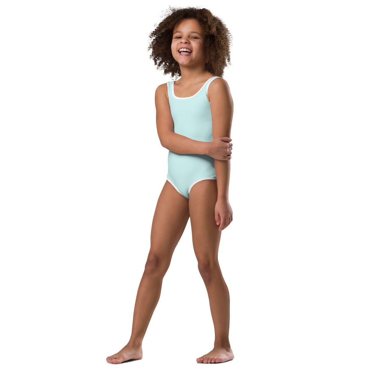 SOFIA ISLAND KIDS SWIMSUIT - POWDER BLUE