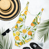 FLORIDA ECO ONE PIECE SWIMSUIT - LEMON GARDEN