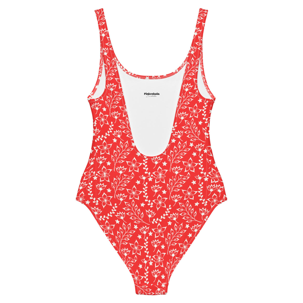 FLORIDA ECO ONE PIECE SWIMSUIT - RED GARDEN