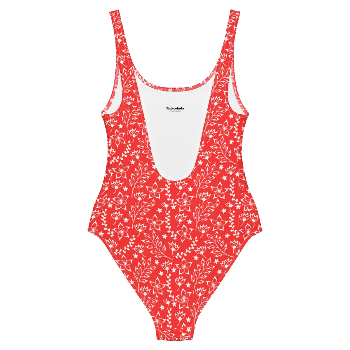 FLORIDA ECO ONE PIECE SWIMSUIT - RED GARDEN