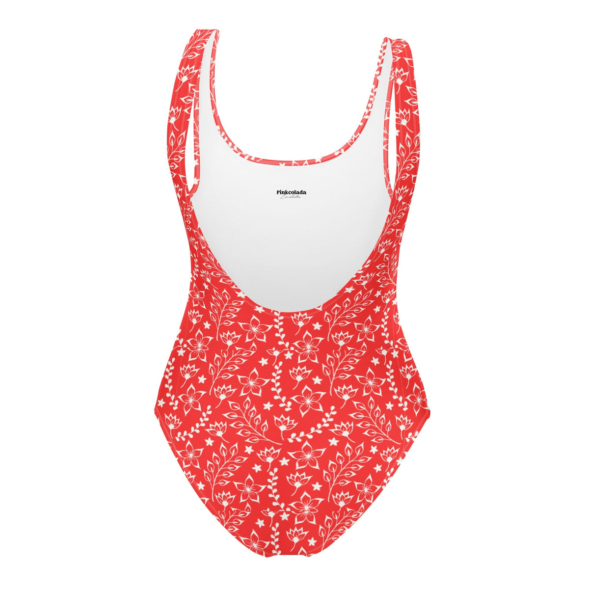 FLORIDA ECO ONE PIECE SWIMSUIT - RED GARDEN