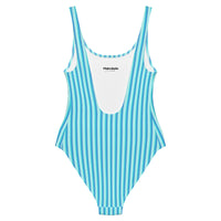 FLORIDA ECO ONE PIECE SWIMSUIT - BLUE STRIPES