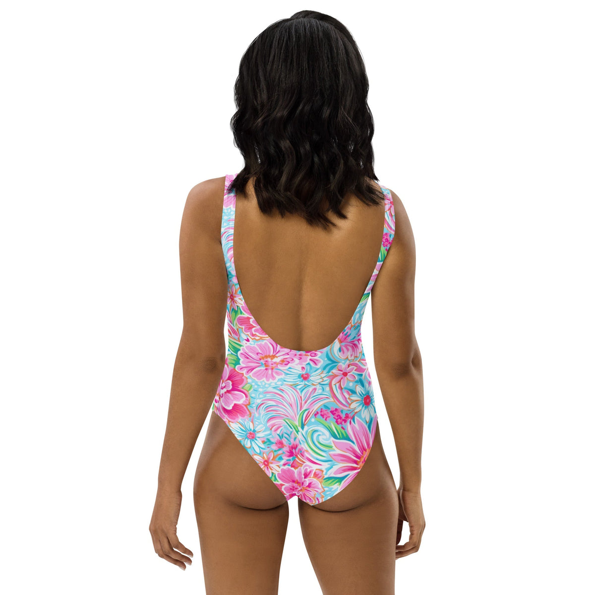 FLORIDA ECO ONE PIECE SWIMSUIT - NARNIANA PINK FLORALS