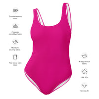 FLORIDA ECO ONE PIECE SWIMSUIT - SPRING PINK