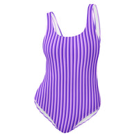 FLORIDA ECO ONE PIECE SWIMSUIT - PURPLE STRIPES