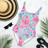 FLORIDA ECO ONE PIECE SWIMSUIT - NARNIANA PINK FLORALS