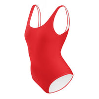 FLORIDA ECO ONE PIECE SWIMSUIT - RED