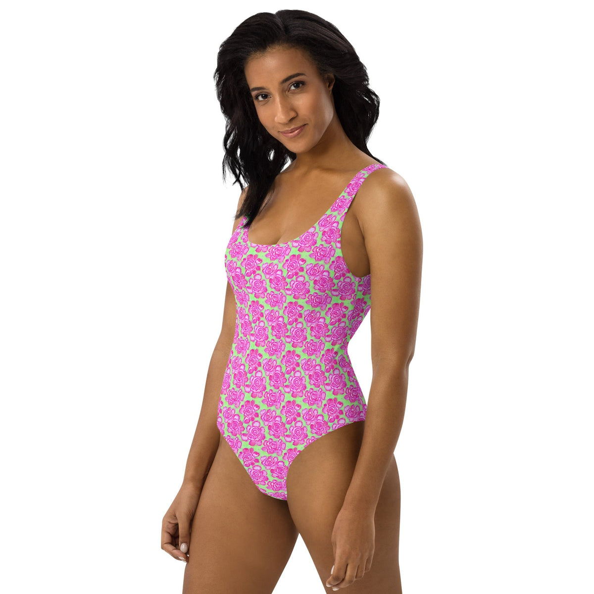 FLORIDA ECO ONE PIECE SWIMSUIT - PINKLIMA BLOOMS