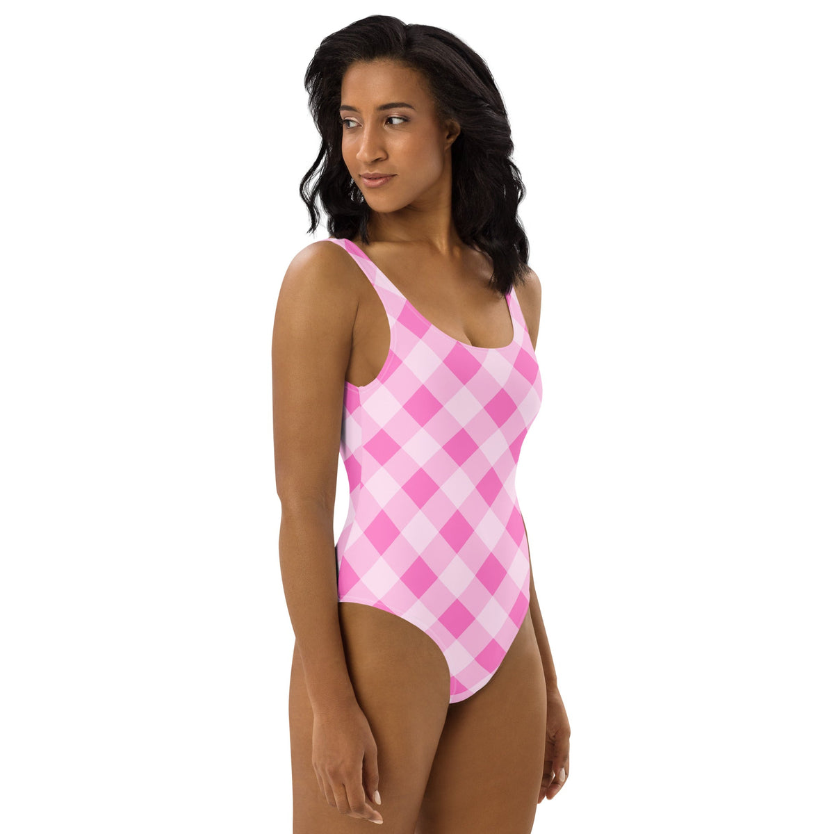 FLORIDA ECO ONE PIECE SWIMSUIT - PINK GINGHAM