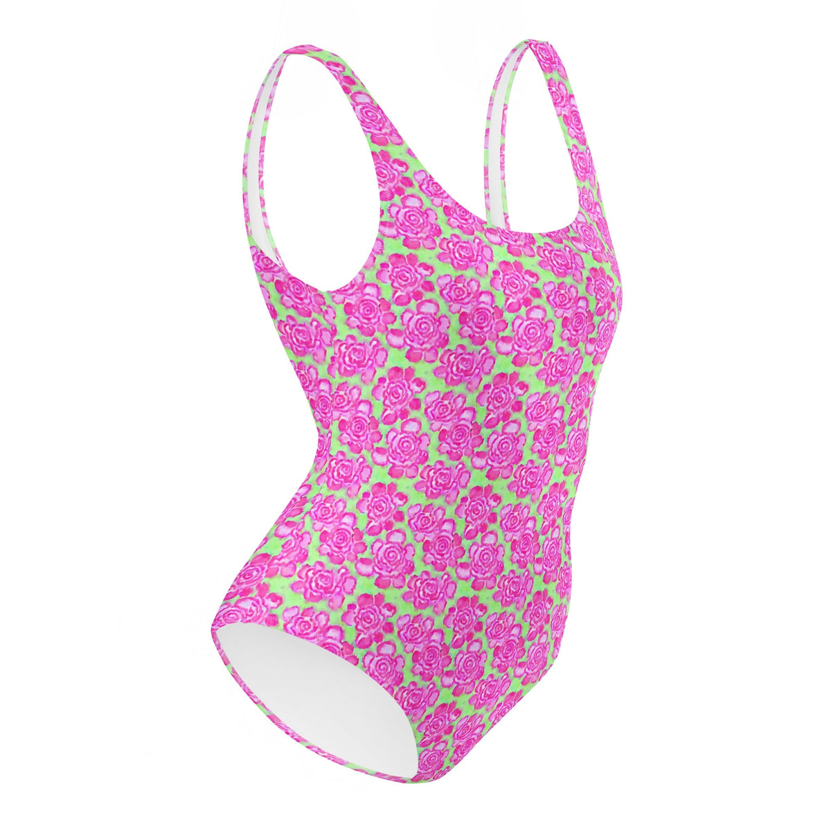 FLORIDA ECO ONE PIECE SWIMSUIT - PINKLIMA BLOOMS