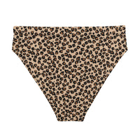 MIAMI ECO HIGH WAISTED BIKINI BOTTOM | LEOPARD