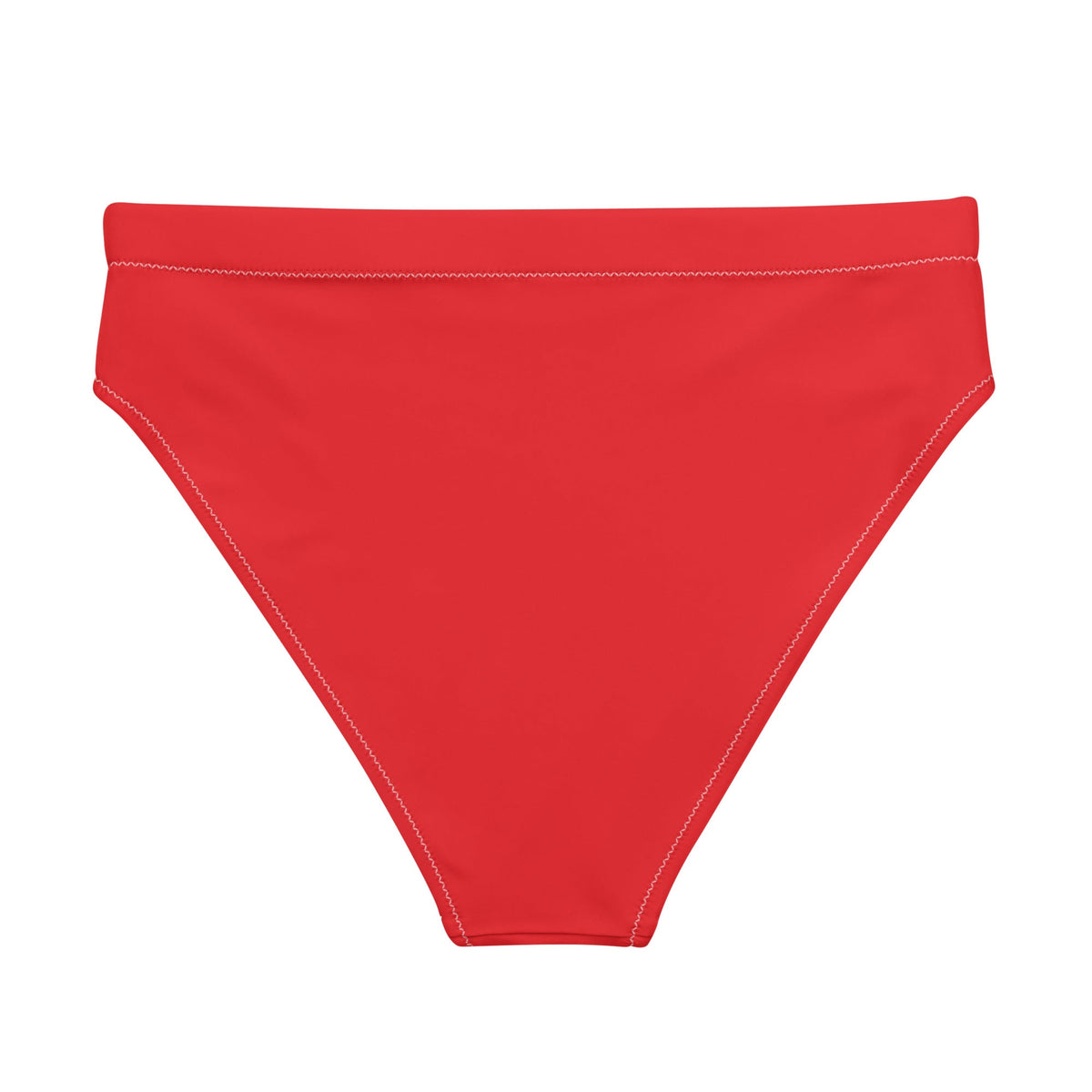 MIAMI ECO HIGH WAISTED BIKINI BOTTOM | RED