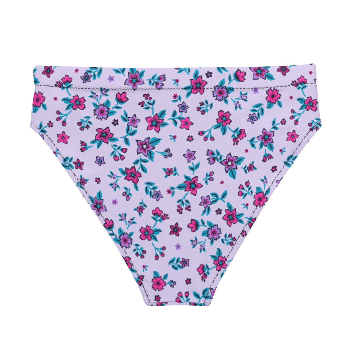 MIAMI ECO HIGH WAISTED BIKINI BOTTOM | LILAC GARDEN