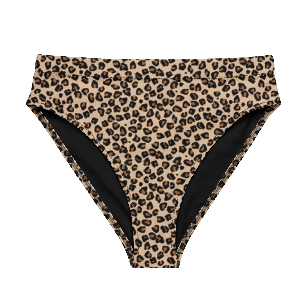 MIAMI ECO HIGH WAISTED BIKINI BOTTOM | LEOPARD