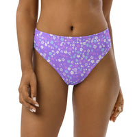 MIAMI ECO HIGH WAISTED BIKINI BOTTOM | LILACERI BLOOMS ECO