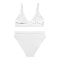BERMUDA HIGH WAISTED BIKINI SET ECO - WHITE