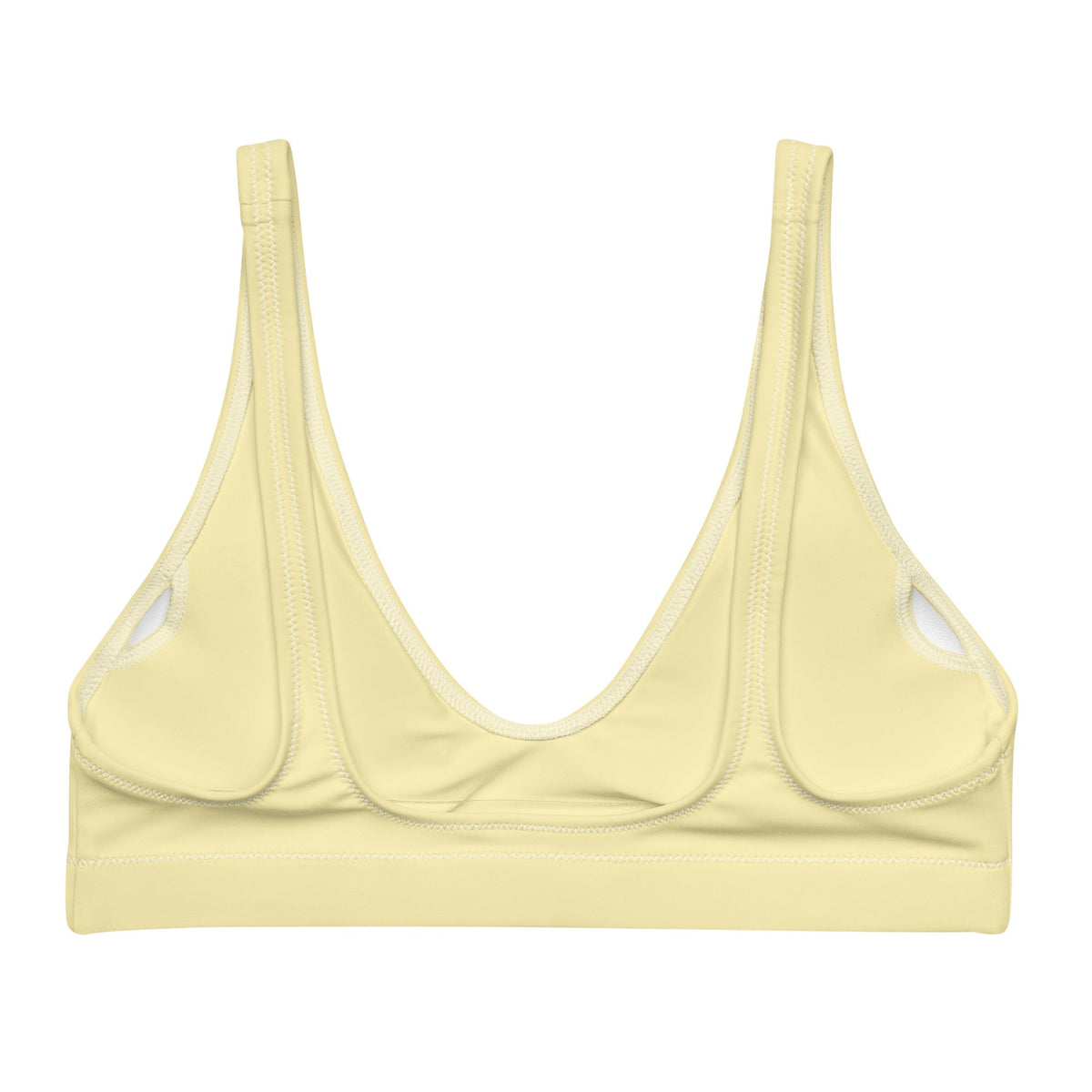 BELLA ECO PADDED BIKINI TOP - BANANA