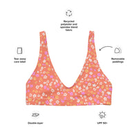 BELLA ECO PADDED BIKINI TOP | TANGERI BLOOMS ECO