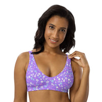 BELLA ECO PADDED BIKINI TOP | LILACERI BLOOMS ECO