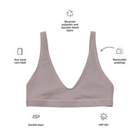 BELLA ECO PADDED BIKINI TOP - COCO MOCHA