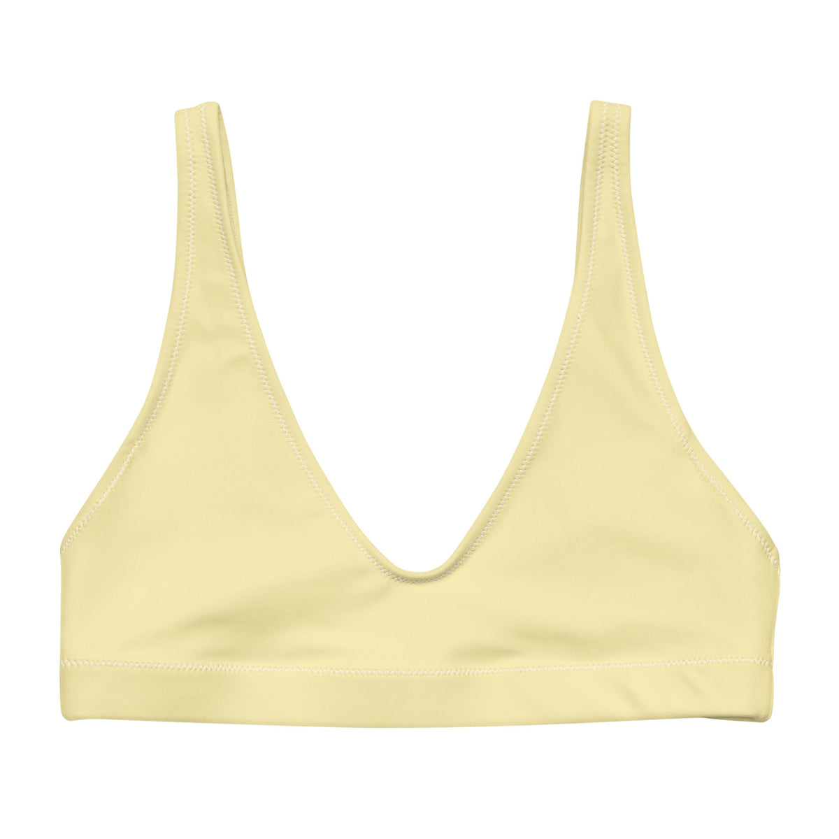 BELLA ECO PADDED BIKINI TOP - BANANA