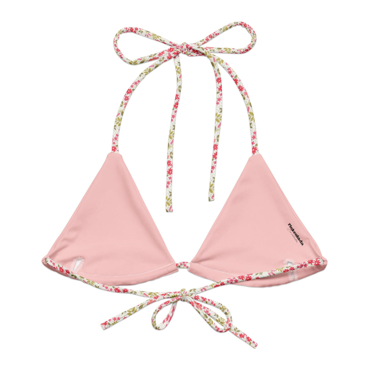 TRIANGLE STRING BIKINI TOP ECO - DITSY FLORALS