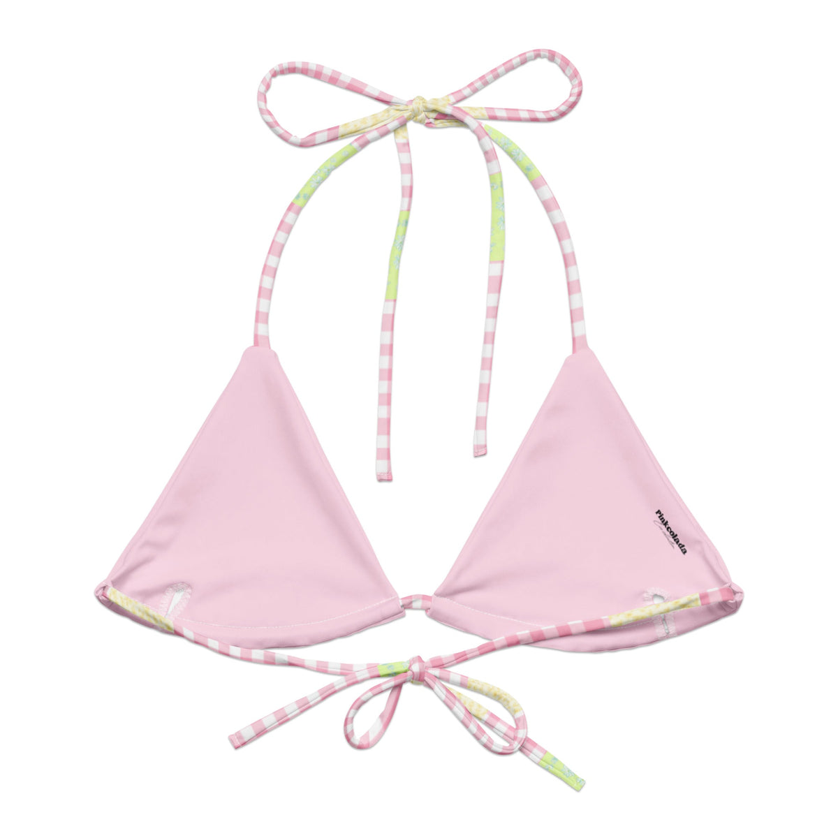 TRIANGLE STRING BIKINI TOP ECO - BARBI PICNIC