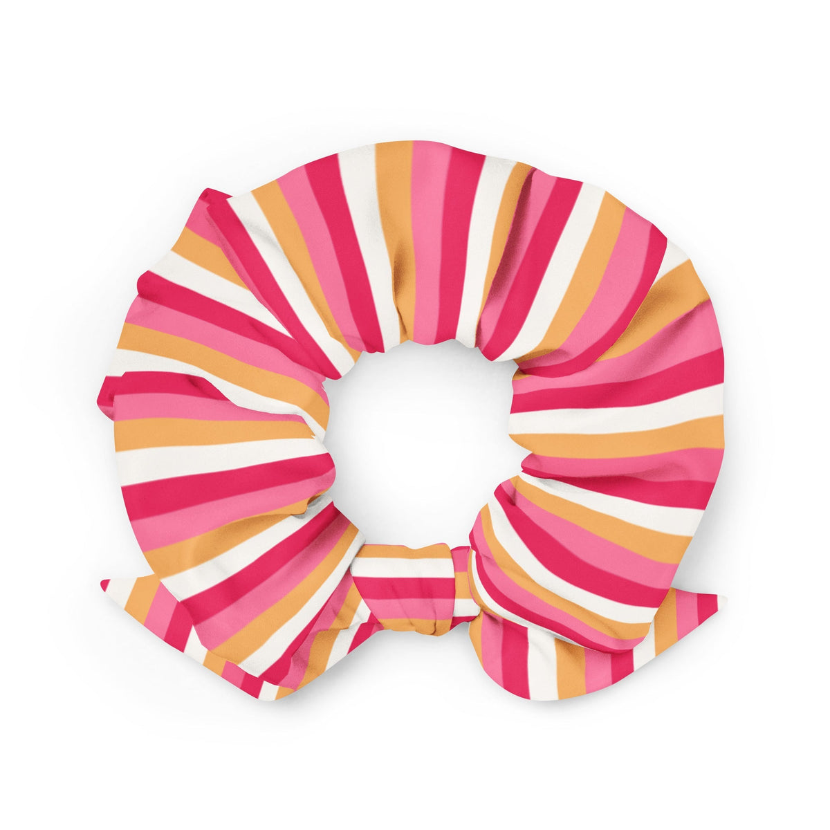 ECO SCRUNCHIE - SUNSET STRIPES