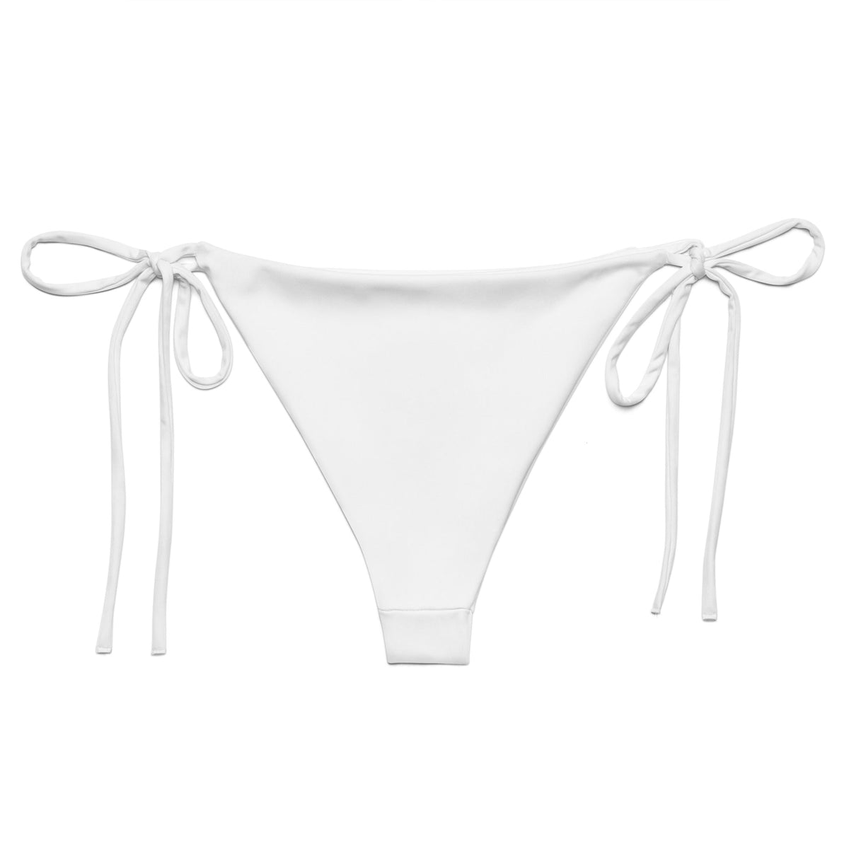 STRING BIKINI BOTTOM ECO - WHITE