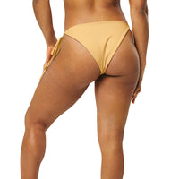 STRING BIKINI BOTTOM ECO - PEACH