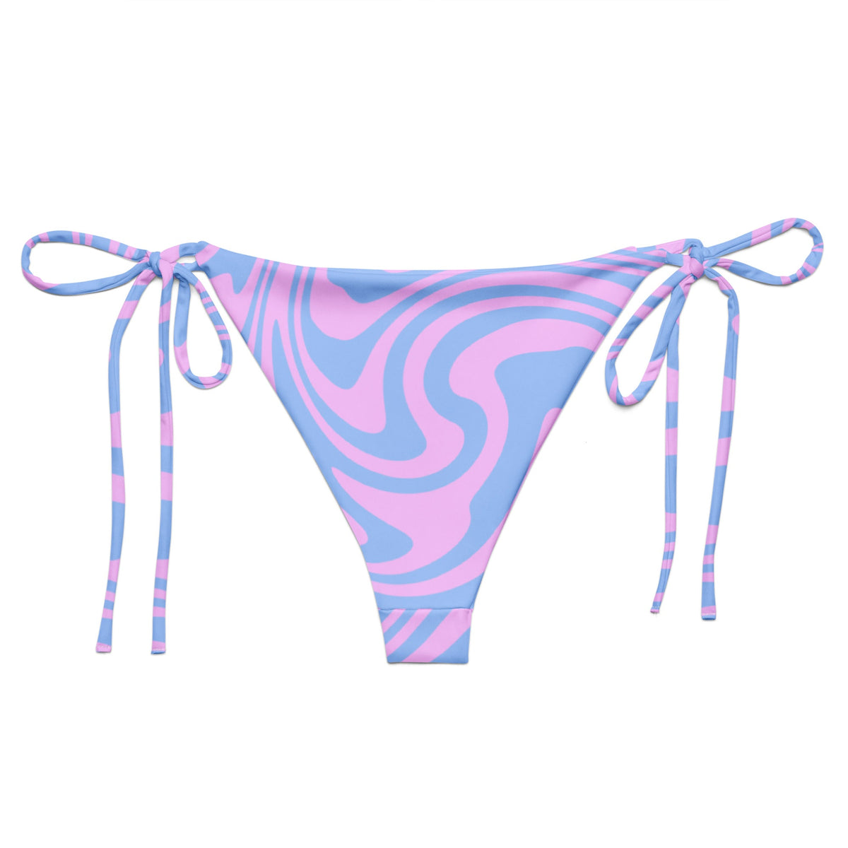 STRING BIKINI BOTTOM ECO - PINK SWIRLSA