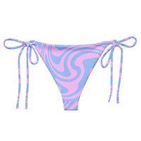 STRING BIKINI BOTTOM ECO - PINK SWIRLSA