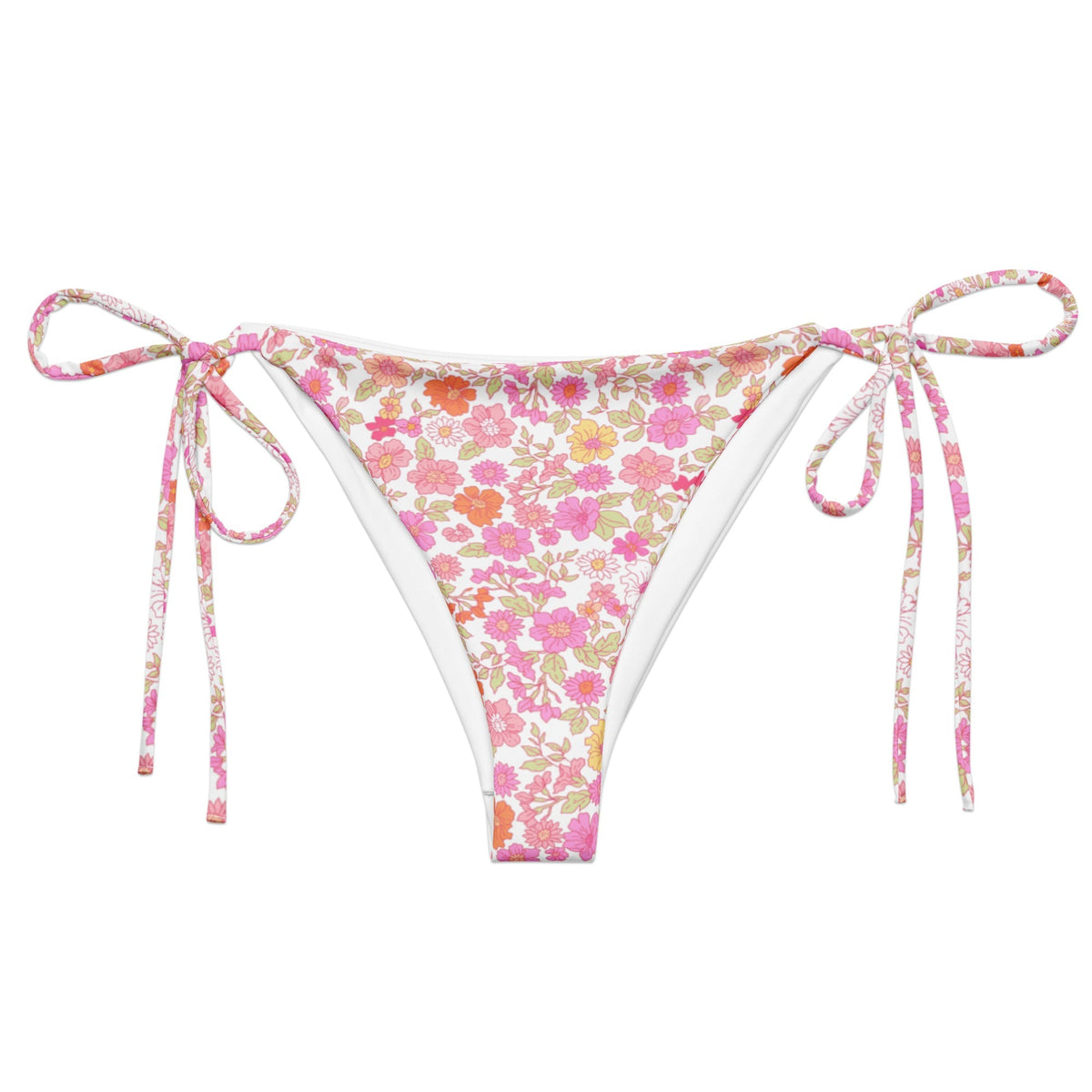 STRING BIKINI BOTTOM ECO - SUMMER BLOSSOMZ