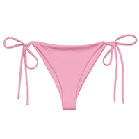 STRING BIKINI BOTTOM ECO - FAIRY FLOSS PINK