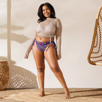 STRING BIKINI BOTTOM ECO - STRIPED MEXICANA