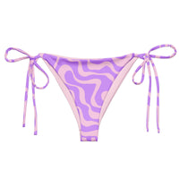 STRING BIKINI BOTTOM ECO - PURPLE SWIRLSA