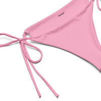 STRING BIKINI BOTTOM ECO - FAIRY FLOSS PINK