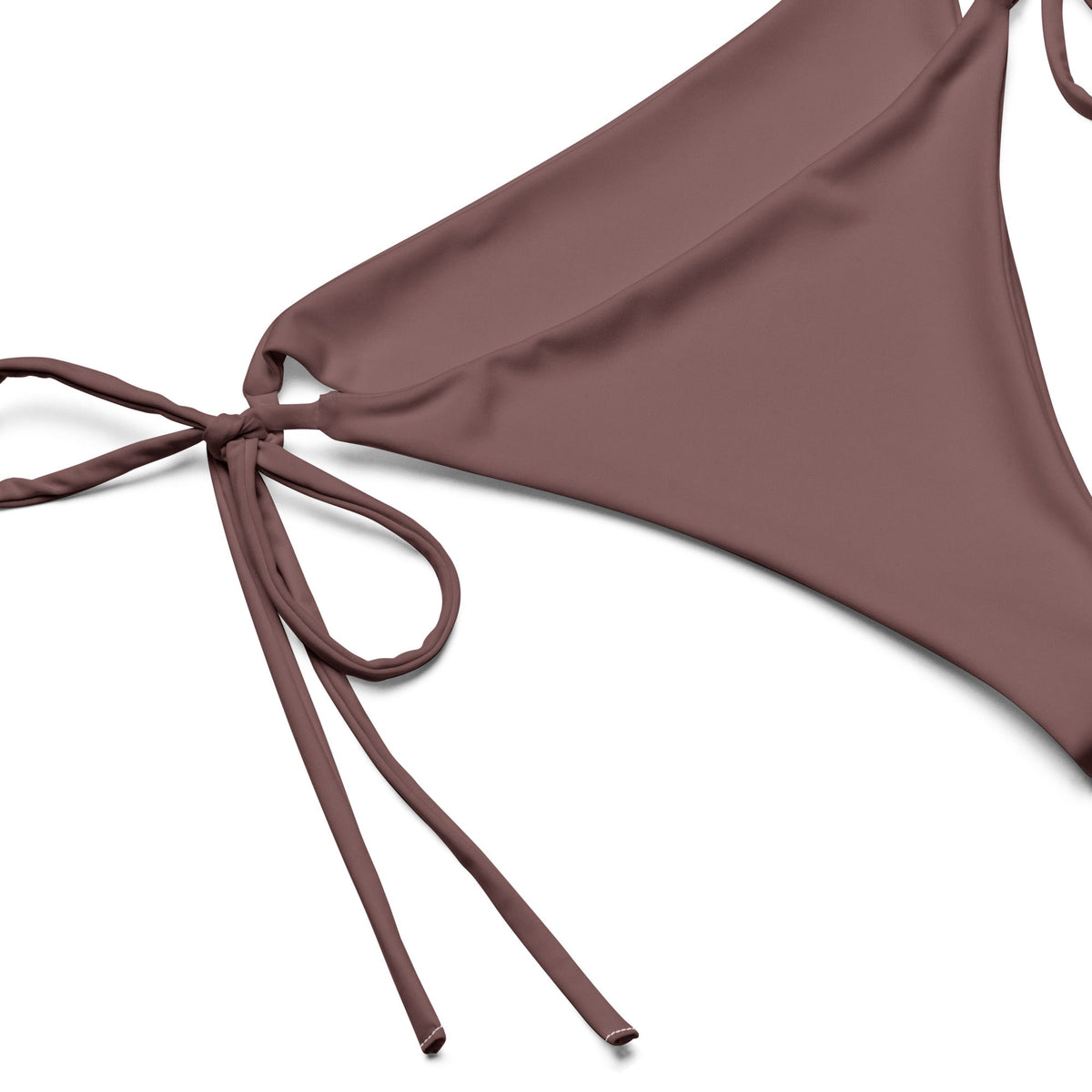 STRING BIKINI BOTTOM ECO - CHOCOLATE