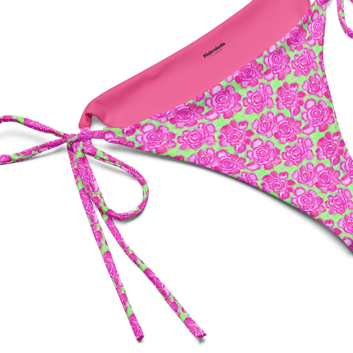 STRING BIKINI BOTTOM ECO - PINKLIMA BLOOMS